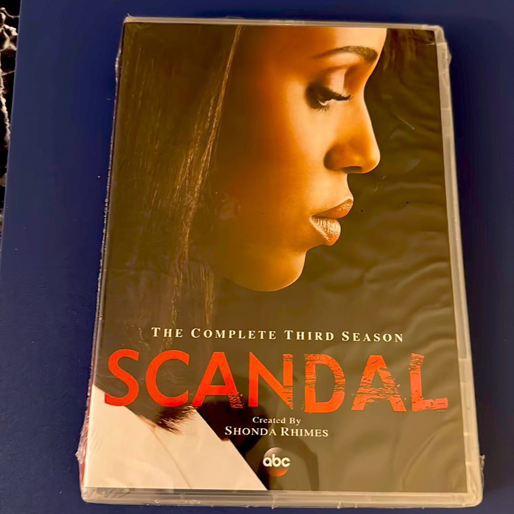 Sealed in box SCANDAL season 3 DVD set
